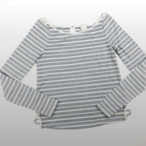 Anthropologie Greta Stripe Top Size M
